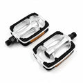 PEDALS 1/2" City/Comfort Alloy - Silver/Black