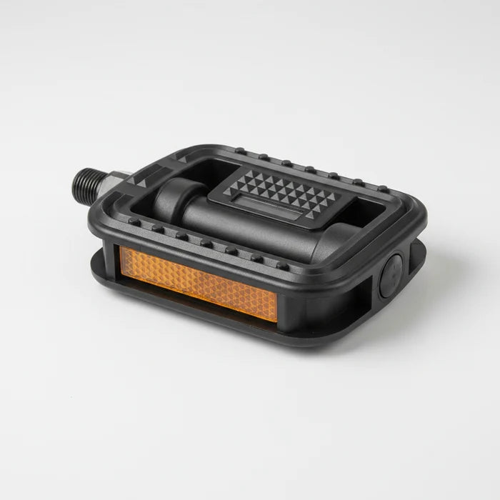 PEDALS 1/2" One Piece PP for 20" Bike - Black