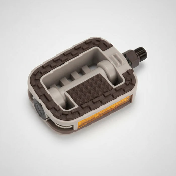 PEDALS 1/2" One Piece PP For 20" Bike - Black