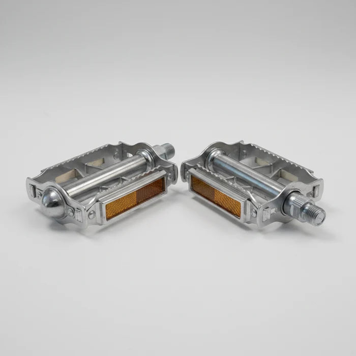 PEDALS 1/2" Retro Steel - Silver