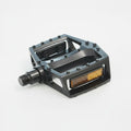 PEDALS 9/16" BMX Large Platform One Piece Alloy Body - Black