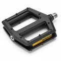 PEDALS 9/16" BMX One Piece Cr-Mo Axle - Black