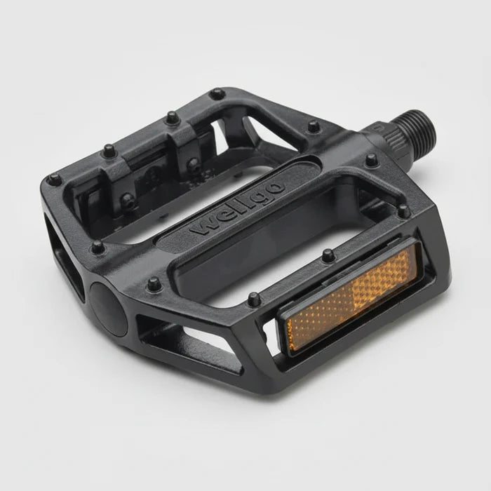 PEDALS Alloy BMX 1/2" Axle - Black