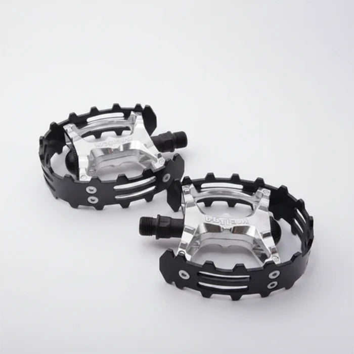 PEDALS Bear Trap Alloy 1/2" Cr-mo Axle - Black