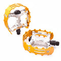 PEDALS Bear Trap Alloy 1/2" Cr-mo Axle - Gold