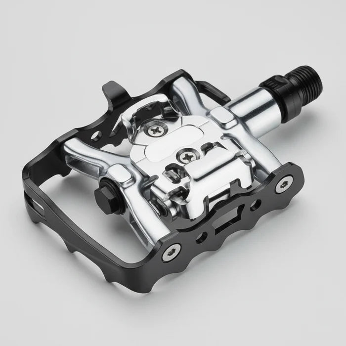 PEDALS Dual Function MTB Sealed Bearings Alloy - Silver/Black
