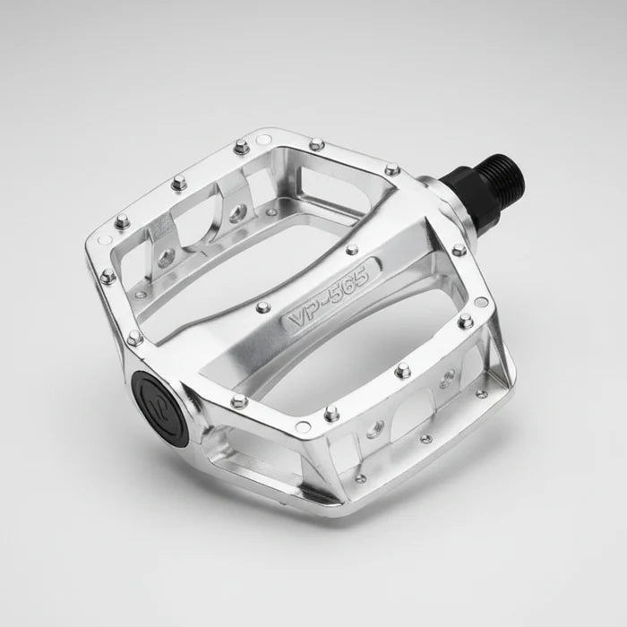 PEDALS Large Platform Alloy BMX 1/2" - Silver