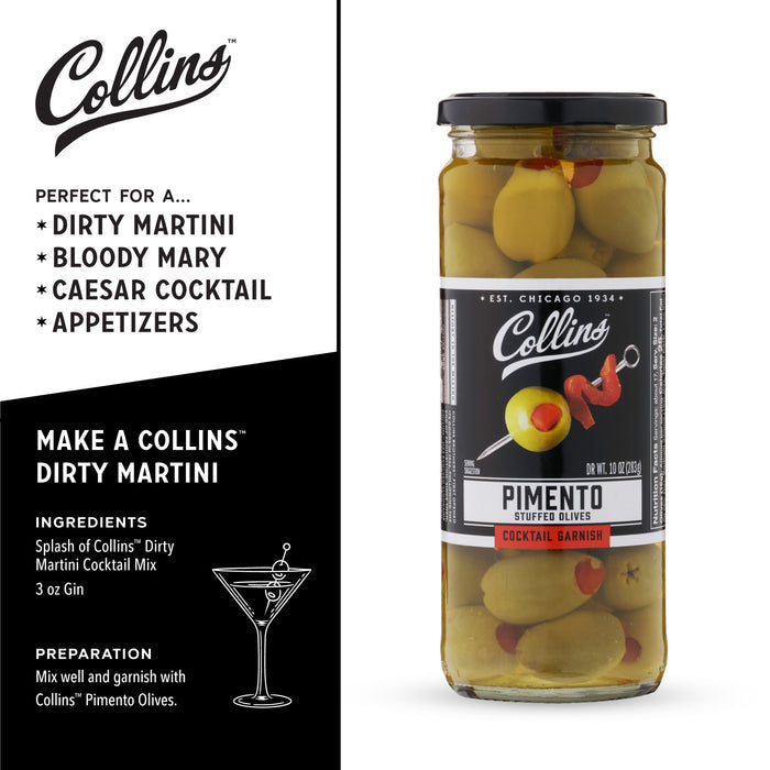 Pimento Stuffed Olives, 10 oz