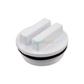Plug 1½" MPT/MIP with O-Ring - White - for Hayward Filters