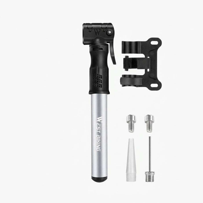 Portable mini bicycle pump — Studio - Clean | Generated by Modelize