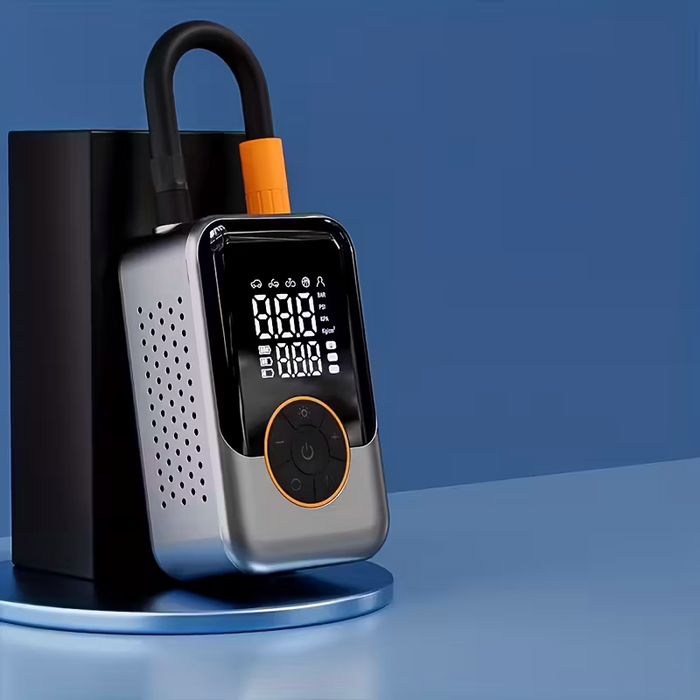 Portable Wireless Air Compressor Tire Inflation Pump With Digital Pressure Gauge