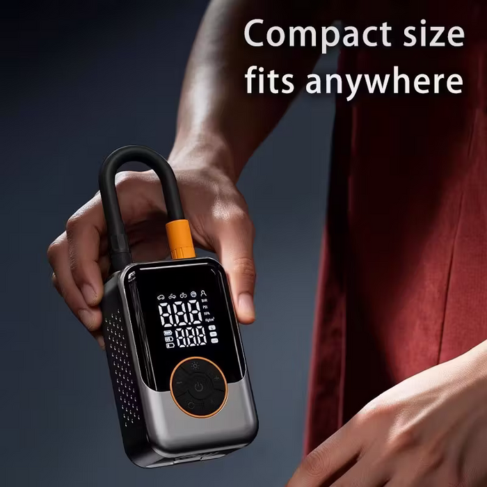 Portable Wireless Air Compressor Tire Inflation Pump With Digital Pressure Gauge