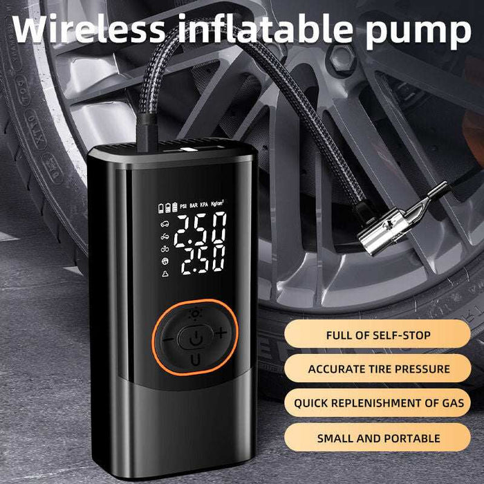 Portable & Wireless Air Pump with Digital Pressure Gauge | 150PSI