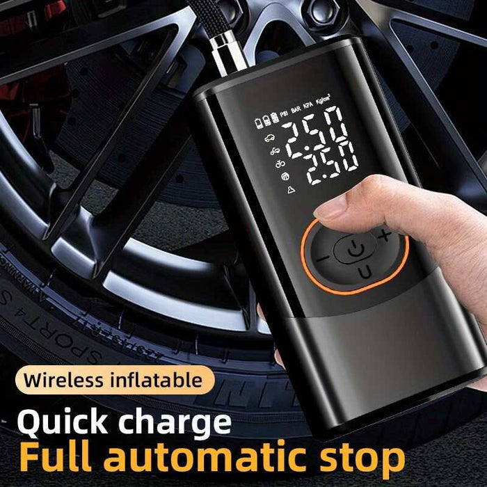 Portable & Wireless Air Pump with Digital Pressure Gauge | 150PSI