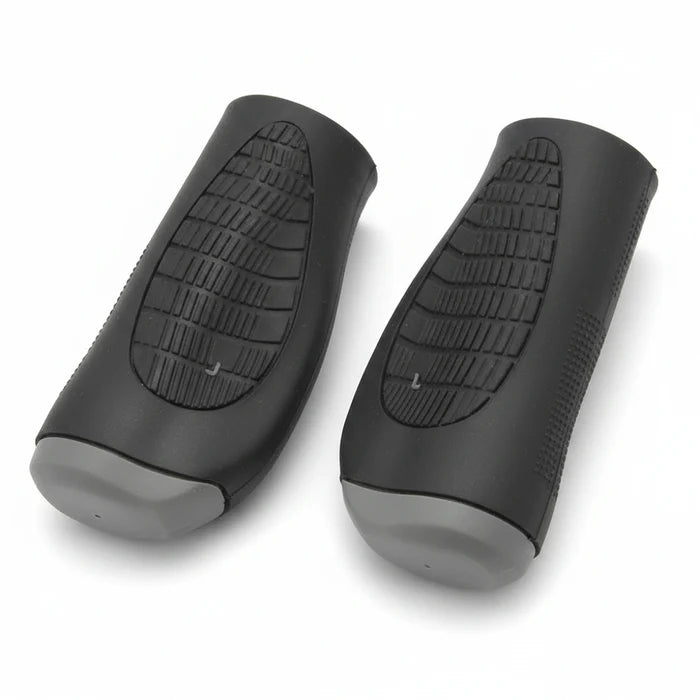 PP and Rubber Grips Grey/Black Grip Shifters 90mm