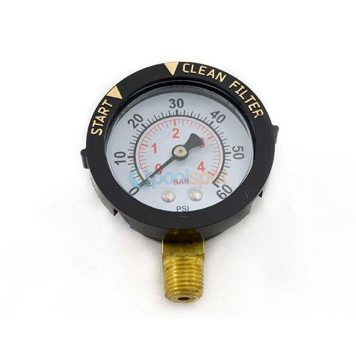 Pressure Gauge, 2" x ¼" MPT w/ Indicator for Pentair Clean & Clear Plus / Posi-Clear RP Cartridge Filter / FNS Plus / Quad DE