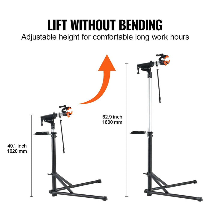 Professional Adjustable 360° Bicycle Repair Stand - 30kg Capacity