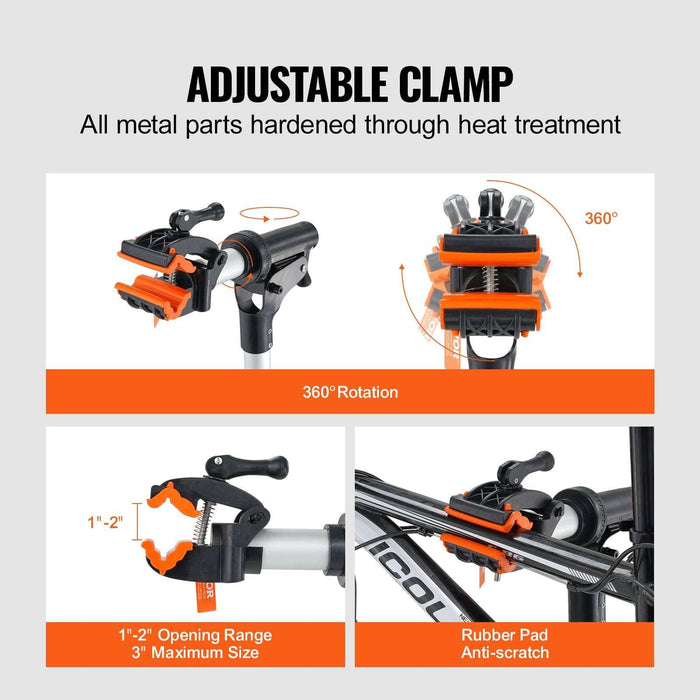 Professional Adjustable 360° Bicycle Repair Stand - 30kg Capacity