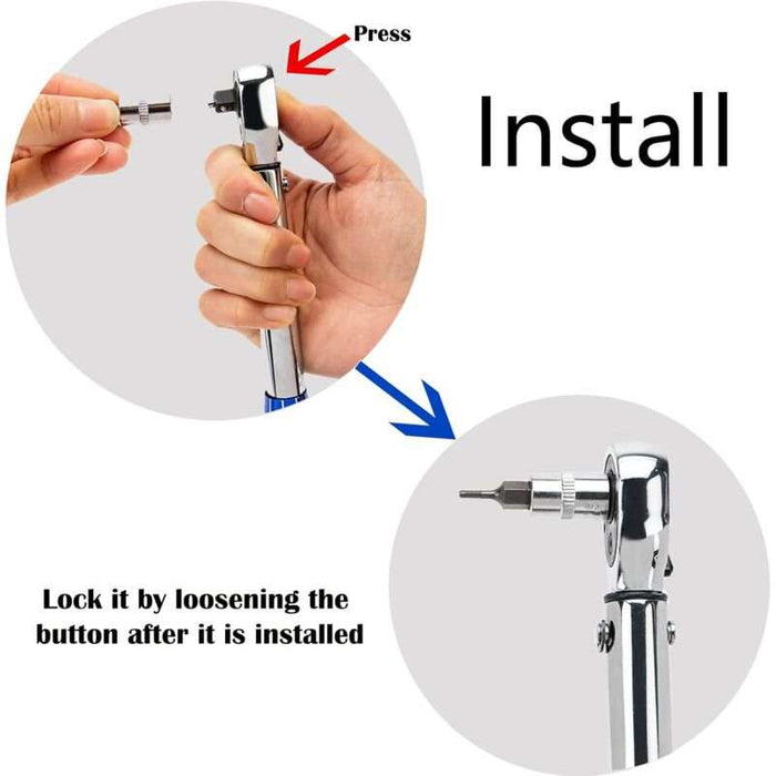 Professional Bicycle Torque Wrench Kit | 2-24Nm