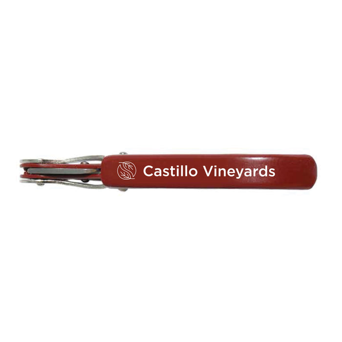 Pulltap Double-Hinged Corkscrew in Burgundy, Bulk