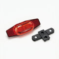 Bicycle rear safety light with mounting bracket — Studio - Clean | Generated by Modelize