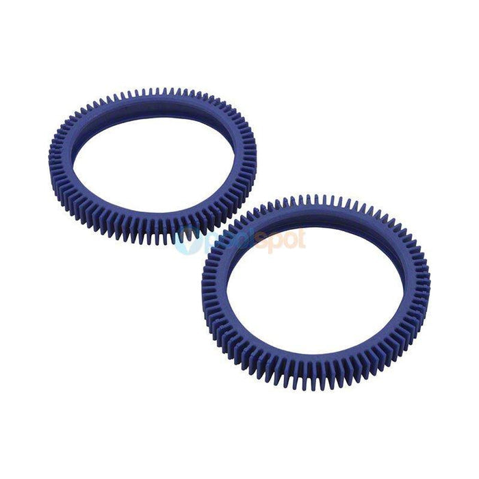 Rear Tyre / Tire - Metallic Blue Std (No bump) 2pk for Hayward Aquanaut 250 / 450