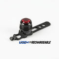 Rear bicycle light — Studio - Clean | Generated by Modelize