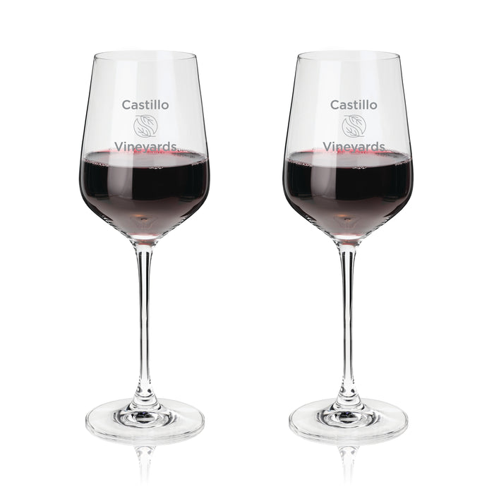 Reserve Inez Crystal Bordeaux Glasses, Set of 4