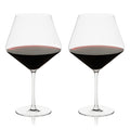 Reserve Liminal Burgundy Wine Glasses, Set of 2