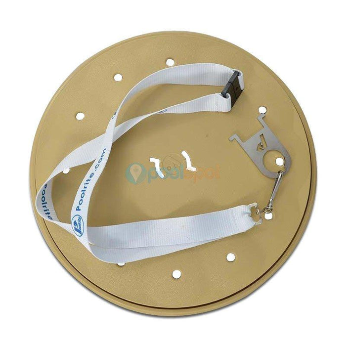 Round Deck Lid and Dress Ring w/ Skimmer Key for Poolrite / Zodiac Skimmer