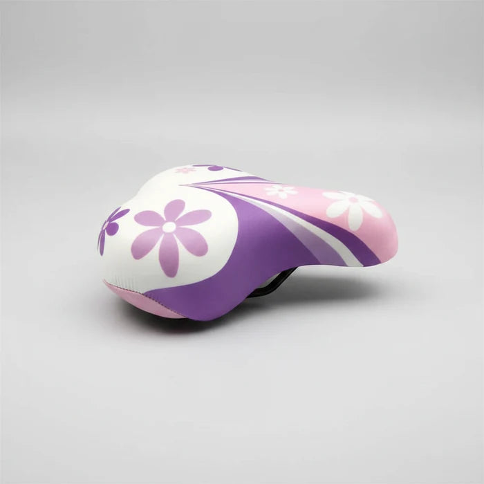 Saddle Junior 180mm x 145mm With Clamp - Pink/White