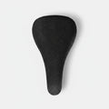 Saddle JUNIOR Vinyl Top Plain Black and Black Seat Post