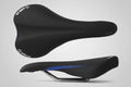 Saddle Sports Vinyl Top Cr-mo Rails With Clamp 276 x 145 - Black