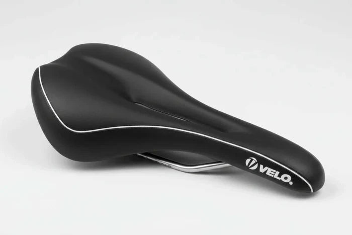 Saddle Velo Voam Osprey V-shape MTB gel padding with cut-out 267x142mm