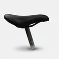 Saddle With 25.4 Seatpost For 12"/14" Bikes - Black