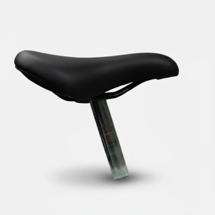Saddle With 25.4 Seatpost For 12"/14" Bikes - Black