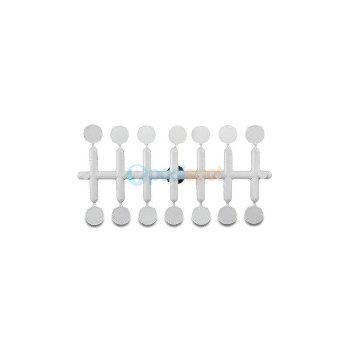 Screw Cap Set - White - for Waterco S75 / Supaskimmer Skimmer Box
