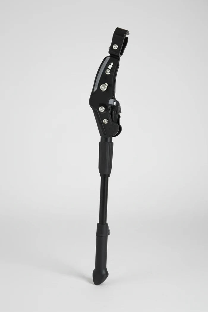 Seat/Chain Stay Mount 24-28" Adjustable Alloy Kickstand - Black