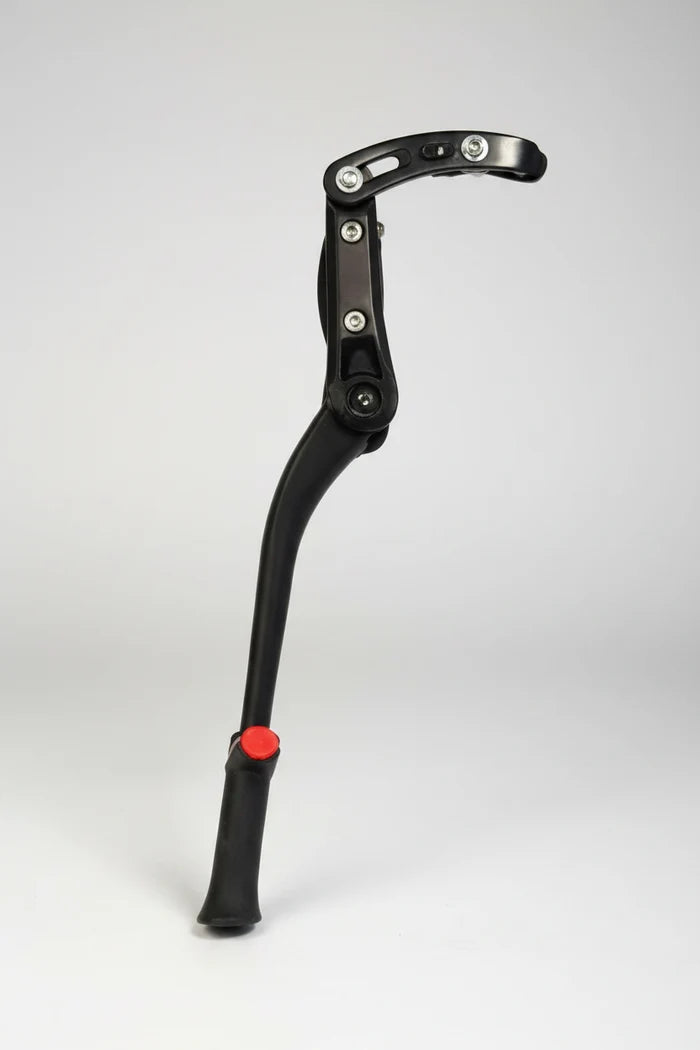 Seat/Chain Stay Mount 24-28" Adjustable Alloy Kickstand - Black