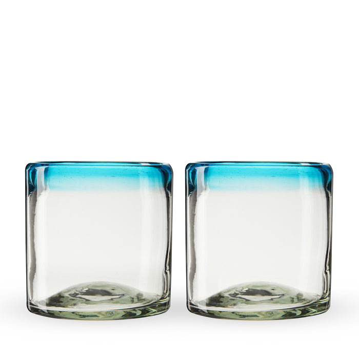 Segunda Vida Primavera Recycled Short Tumblers, Set of 2