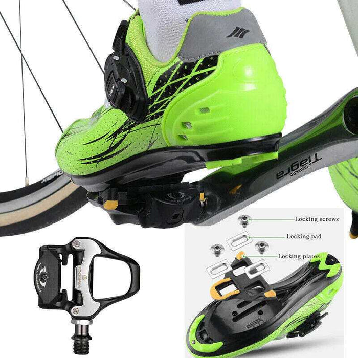 Self Lock Clip In Bike Pedals LOOK KEO Cleat MTB Road 700C Hybrid BMX