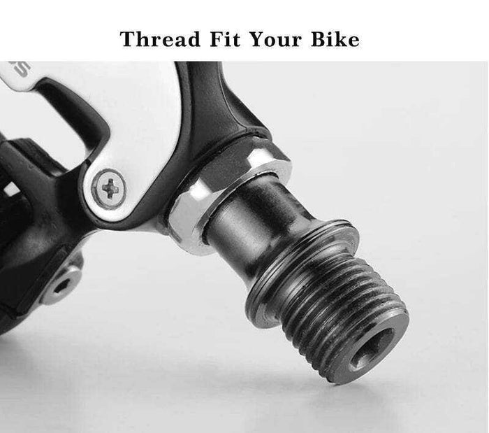 Self Lock Clip In Bike Pedals LOOK KEO Cleat MTB Road 700C Hybrid BMX