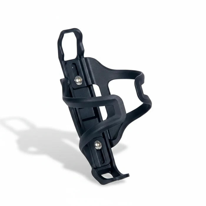 Side Loading Plastic Bidon Cage - Black