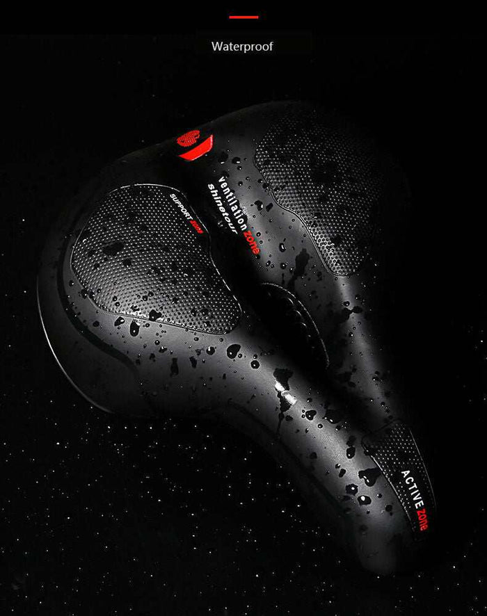 Silicone Bike Saddle with Hollow Ventilation: 21×25×11cm, 680g, Comfort & Shock Absorption for Aussie Cyclists