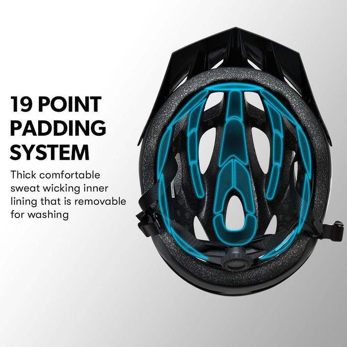 Small High Performance Mountain Bike Helmet 54-56cm | Blue