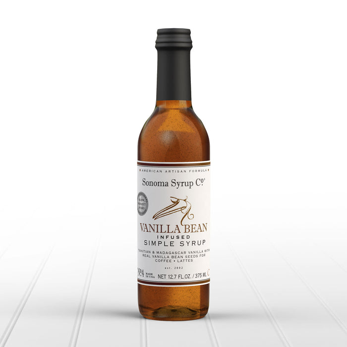 Sonoma Syrup Co. Vanilla Bean Simple Syrup, 12.7 oz