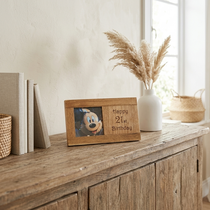 Special Occasion Wood Photo Frame - Keepsake Gift