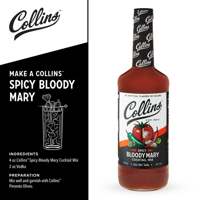 Spicy Bloody Mary Mix, 32 oz