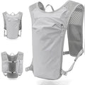 Sports Vest - Cycling - Running - Hiking - Breathable Cycling Cross-Country Marathon Hydration Bag Backpack - Gray