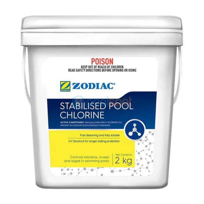 Stabilised Pool Chlorine, Zodiac
